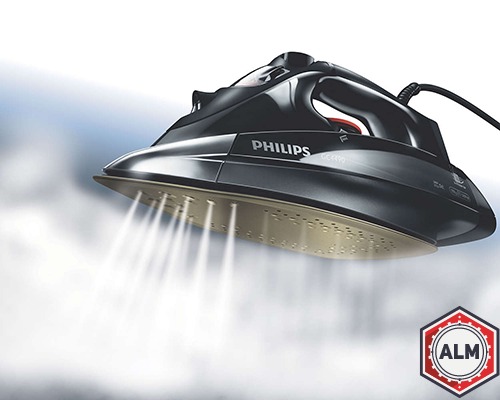 как почистить подошву утюга? 