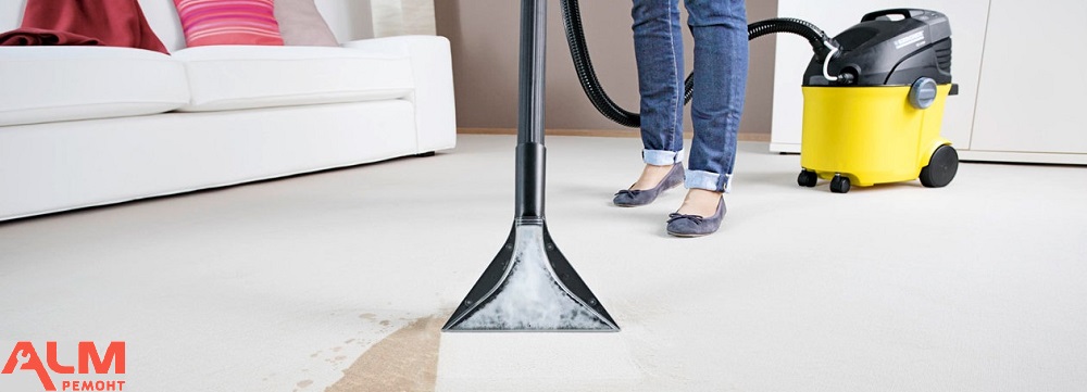 Быстрый ремонт моющего пылесоса